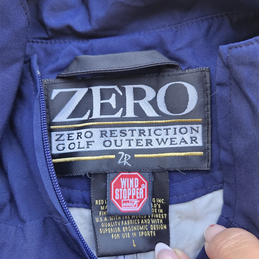 Zero Restriction Golf Navy Blue Pullover Top - image 4